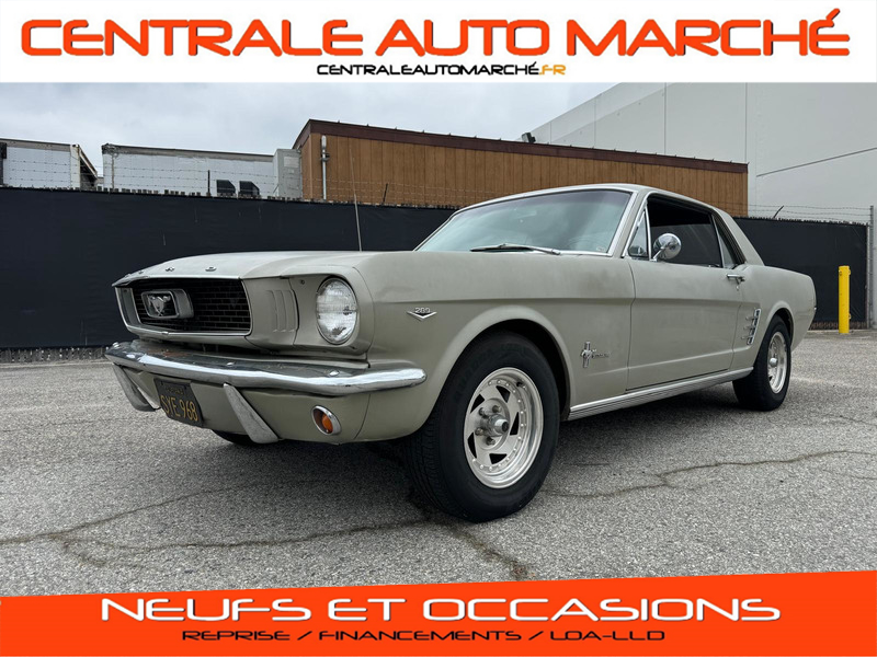 Ford Mustang - COUPE 289 CI V8 VERTE CODE C 1966