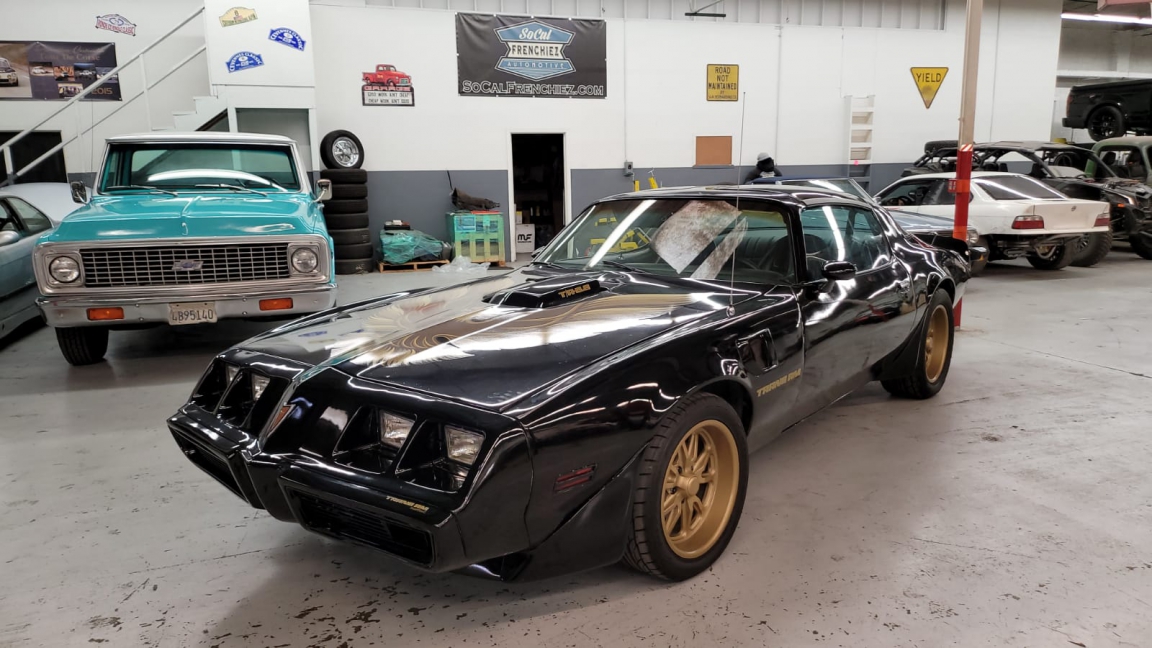 Pontiac Trans Am - 5.0 BLACK AND GOLD 1981 305 CI